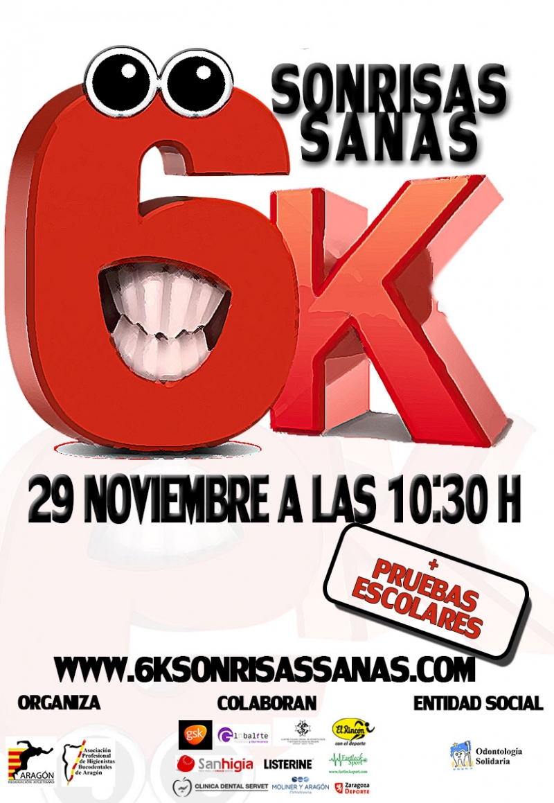 6K SONRISAS SANAS - Inscríbete