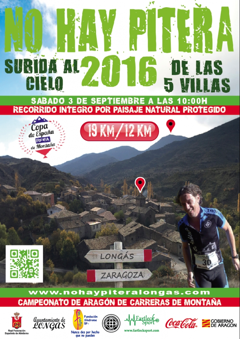 NO HAY PITERA LONGAS SUBIDA AL CIELO DE LAS CINCO VILLAS 2016 - Zur Anmeldung