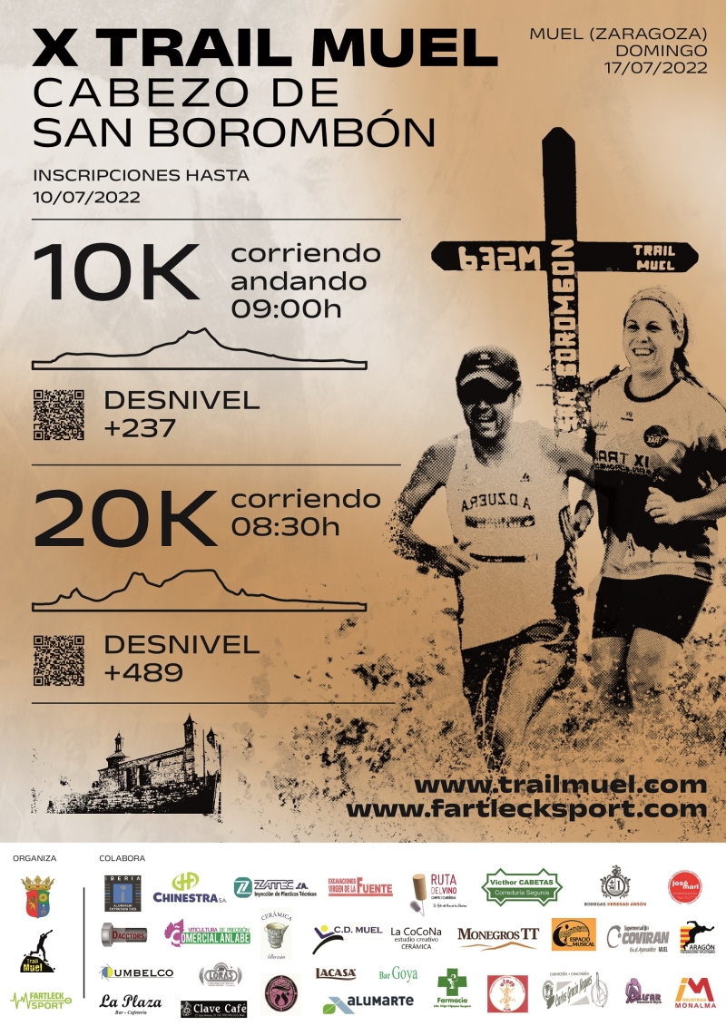 X TRAIL MUEL. CABEZO DE SAN BOROMBÓN 2022 - Inscríbete