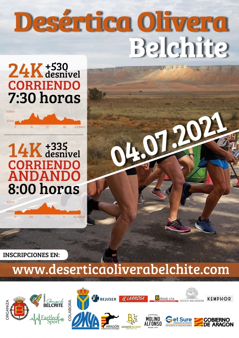 DESÉRTICA OLIVERA BELCHITE, GRAN PREMIO DEL ACEITE 2021 - Inscríbete