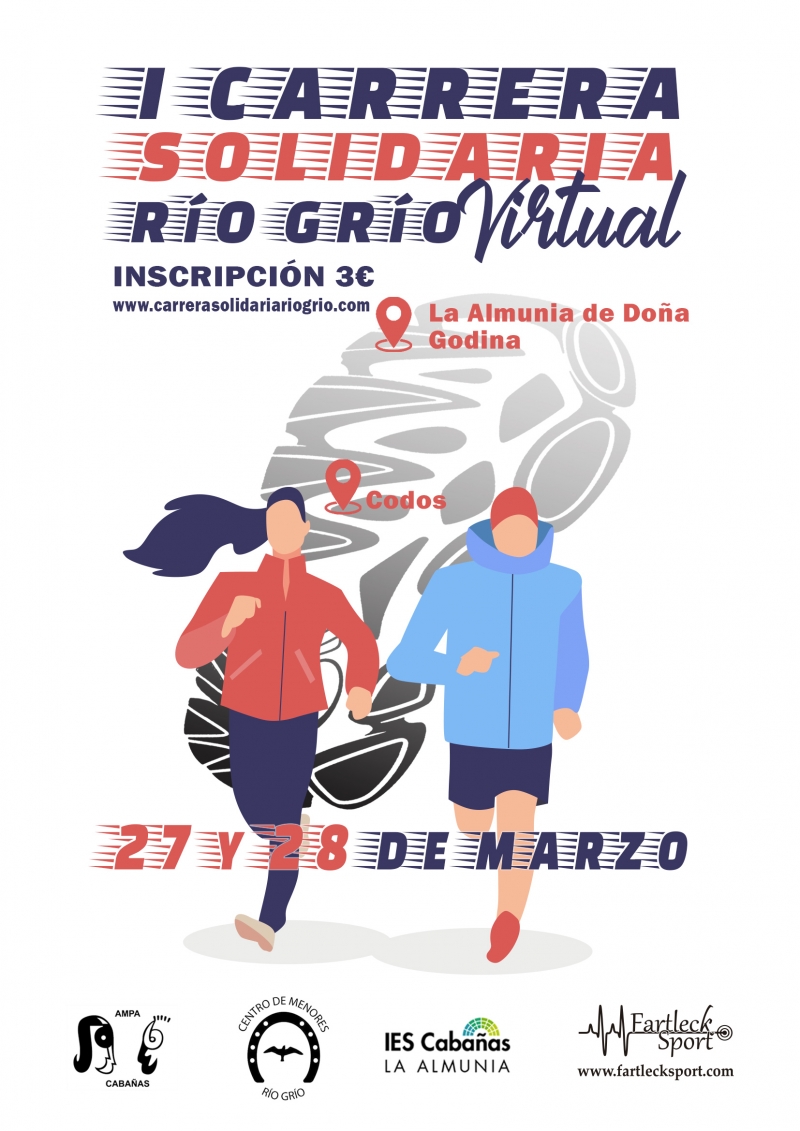 I CARRERA SOLIDARIA RÍO GRÍO 2021 - Inscríbete