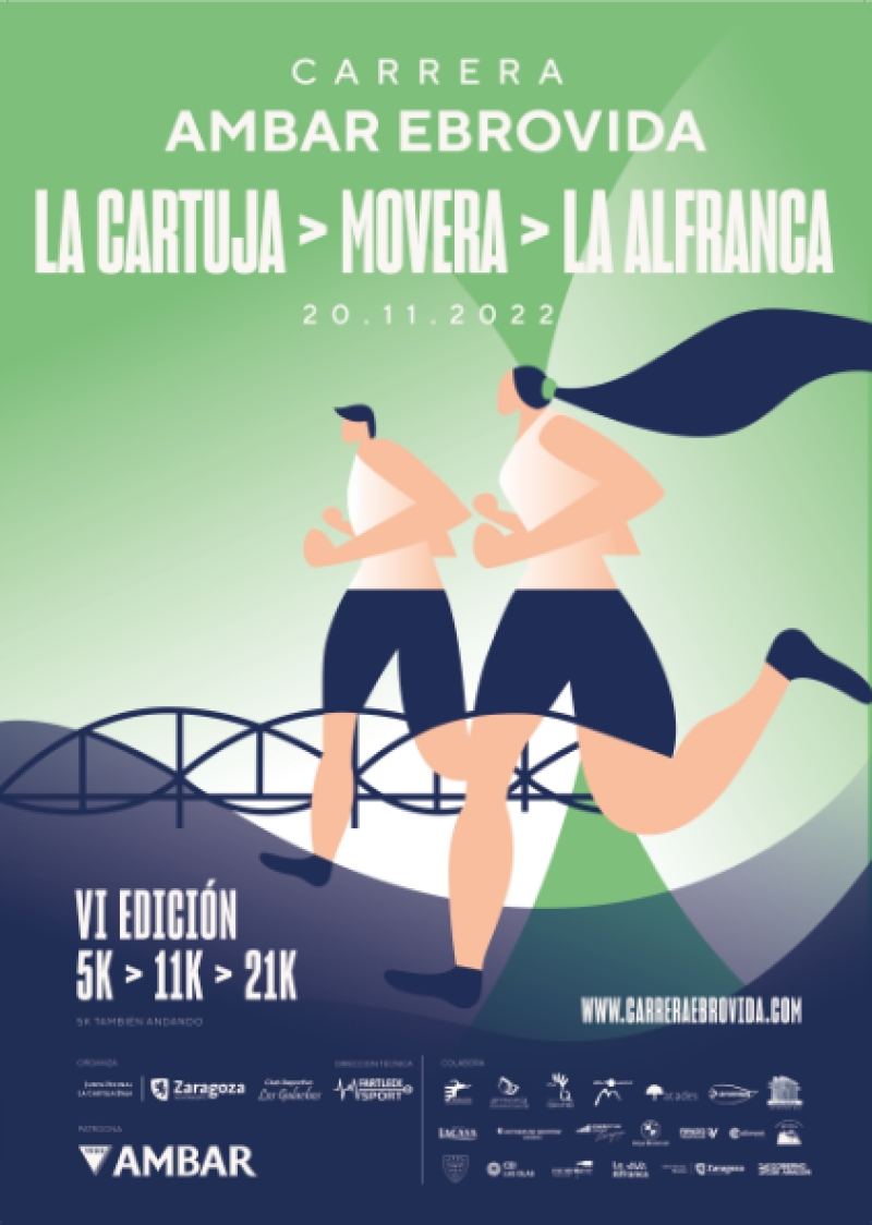 VI CARRERA AMBAR EBROVIDA LA CARTUJA MOVERA LA ALFRANCA 2022 - Prijava