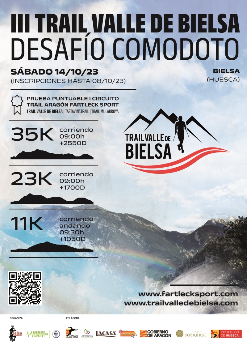 III TRAIL VALLE DE BIELSA. DESAFÍO COMODOTO 2023 - Inscríbete