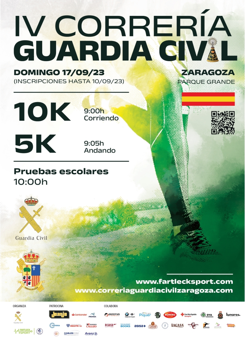 IV CORRERÍA GUARDIA CIVIL ZARAGOZA 2023 - Register