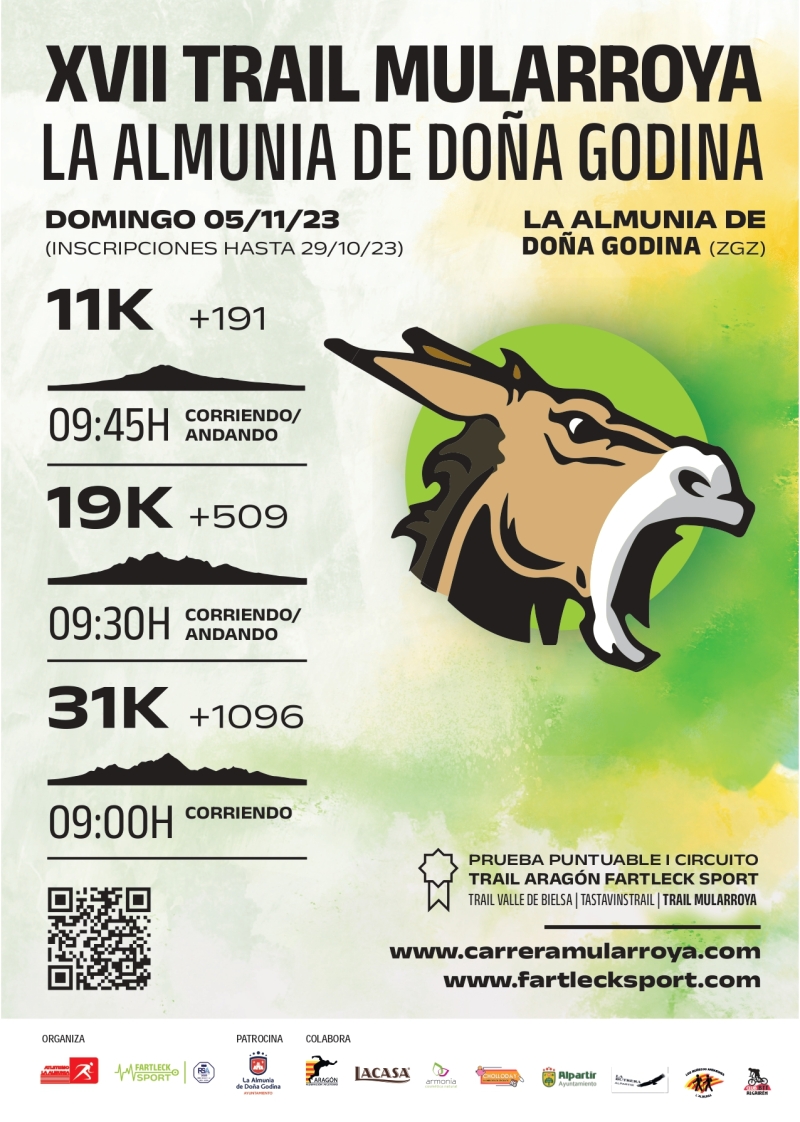 XVII TRAIL MULARROYA 2023 - Inscríbete