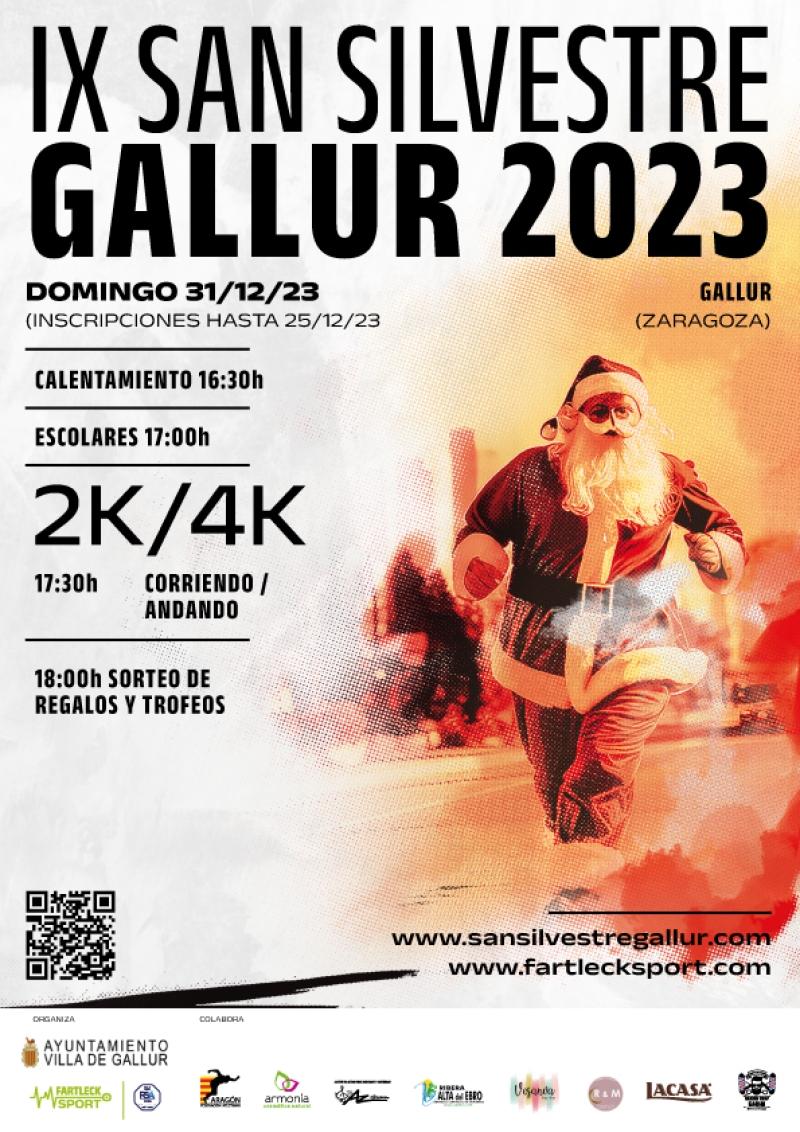SAN SILVESTRE GALLUR 2023 - Inscríbete