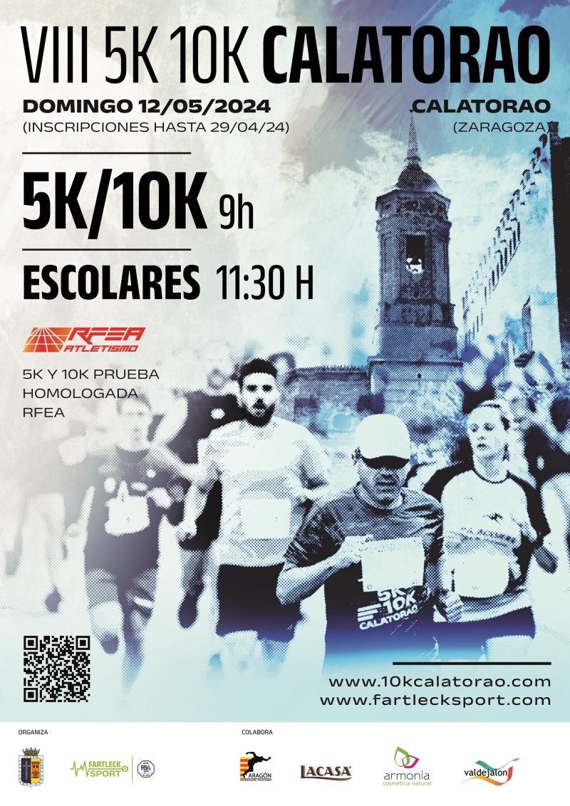 VIII 5K 10K CALATORAO 2024 - Inscríbete