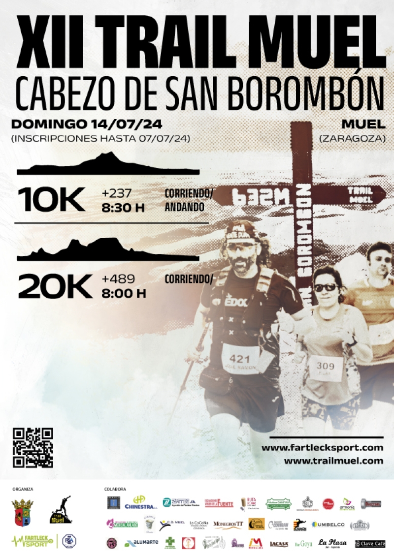 XII TRAIL MUEL. CABEZO DE SAN BOROMBÓN 2024 - Inscríbete