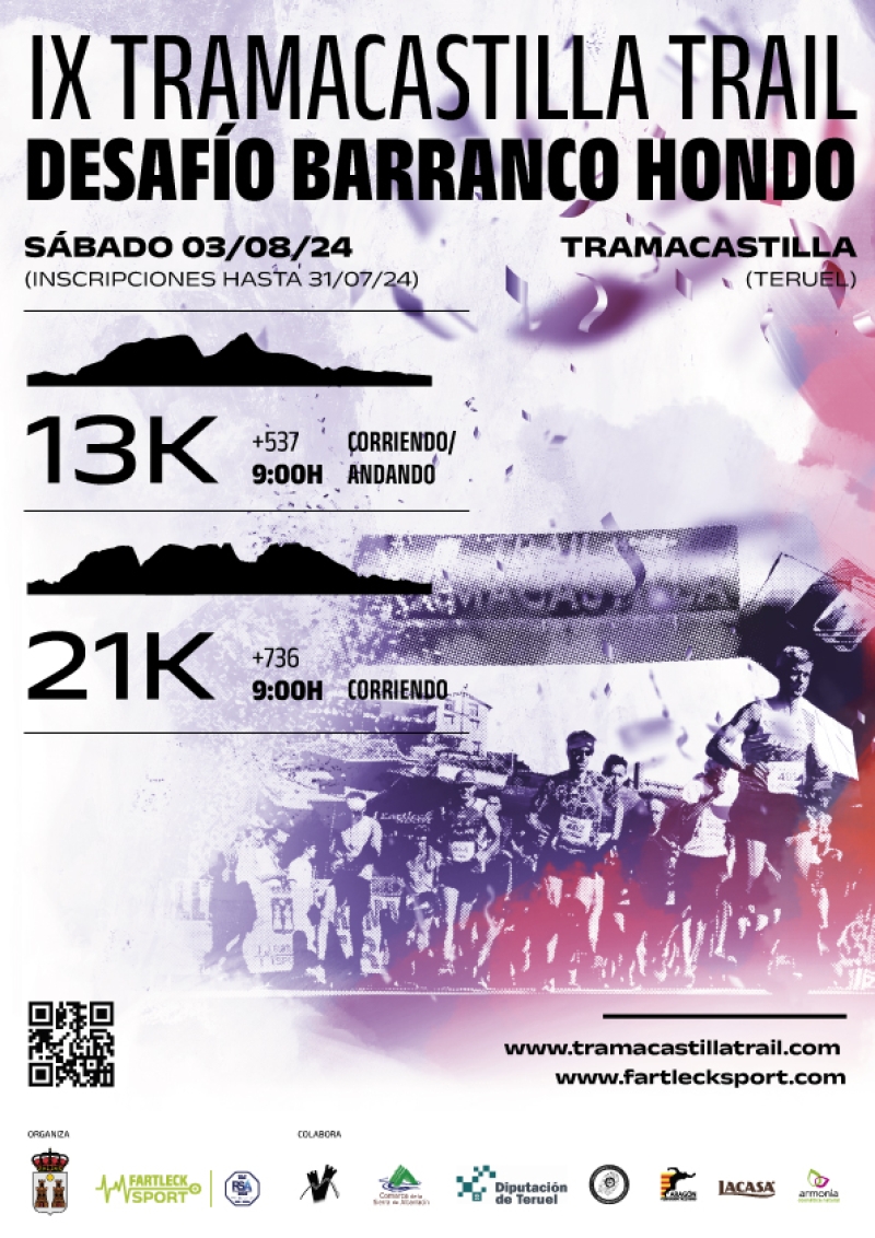 IX TRAMACASTILLA TRAIL DESAFÍO BARRANCO HONDO 2024 - Inscríbete