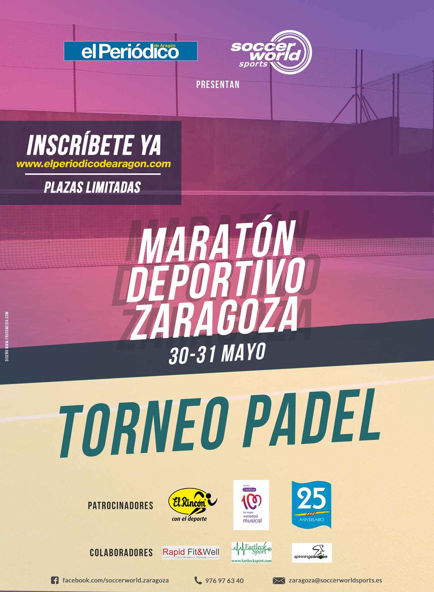 TORNEO DE PADEL SOCCERWORLD - Inscríbete