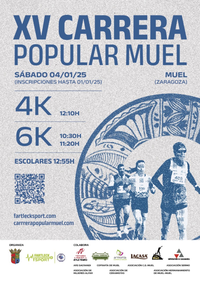 XV CARRERA POPULAR MUEL 2025 - Inscríbete