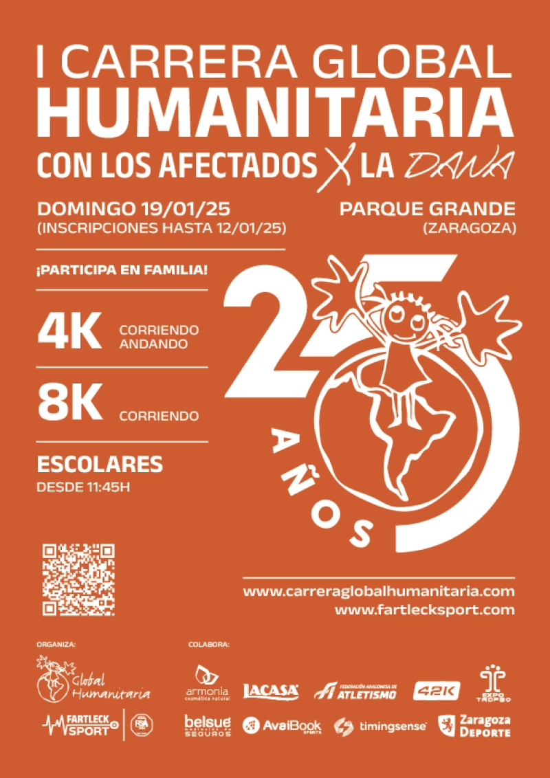 I CARRERA GLOBAL HUMANITARIA 4K 8K 2025 - Inscriu-te