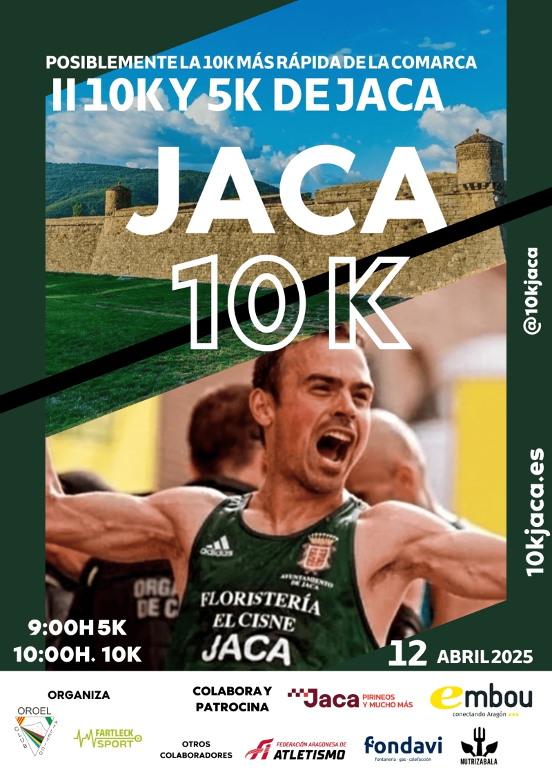 II 10K JACA 2025 - Inscríbete