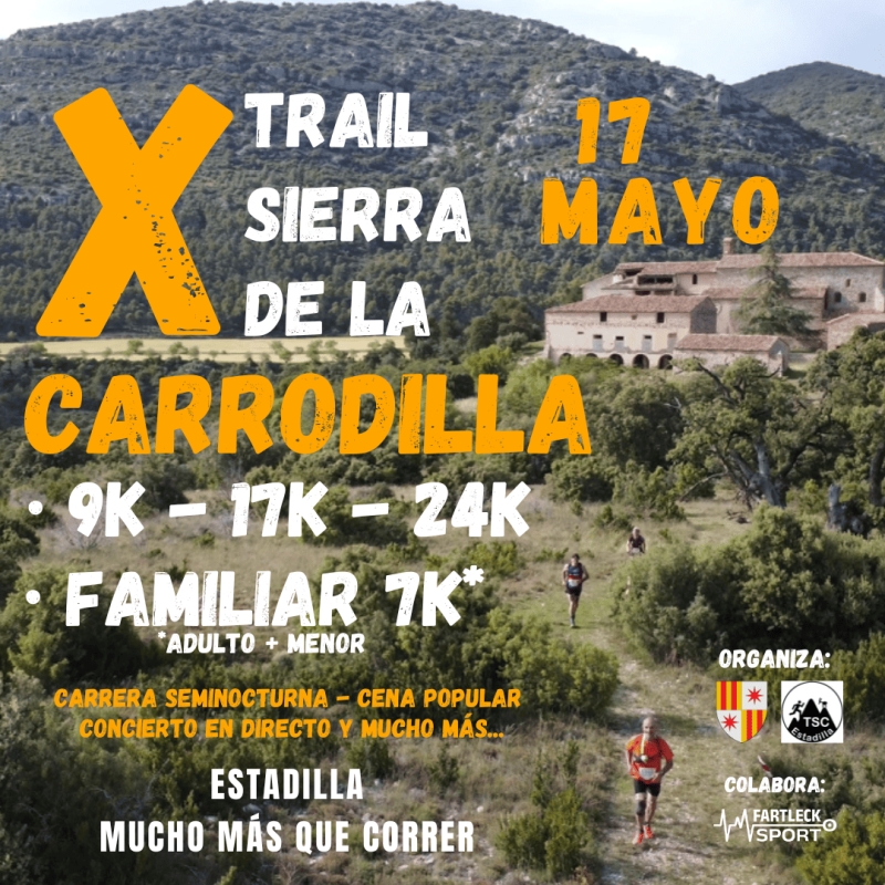 X TRAIL SIERRA DE LA CARRODILLA 2025 - Inscreva-se
