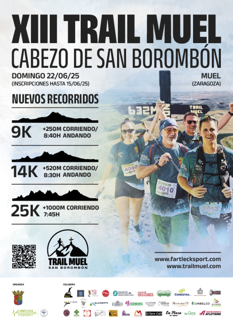 XIII TRAIL MUEL. CABEZO DE SAN BOROMBÓN 2025 - Inscríbete