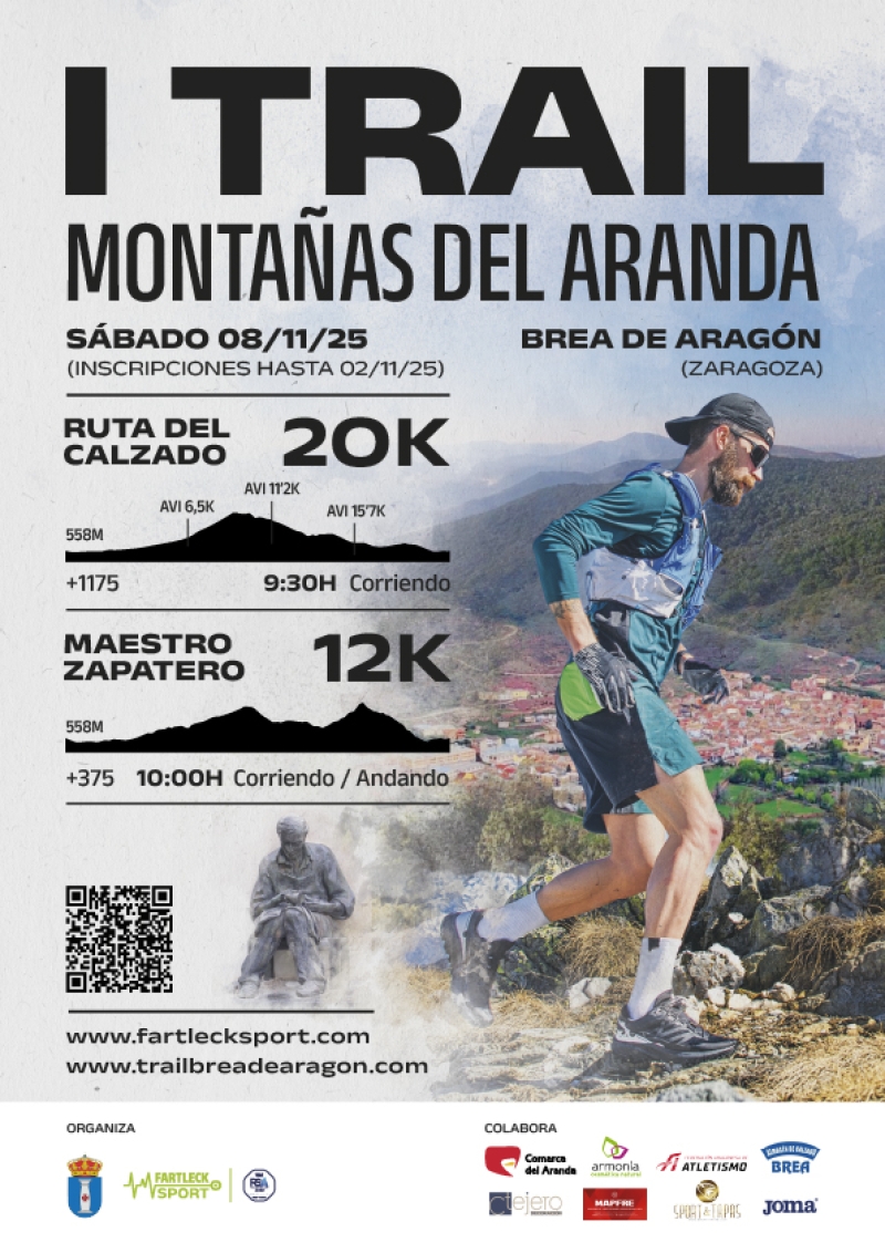 I TRAIL MONTAÑAS DEL ARANDA - BREA DE ARAGÓN - Inscríbete