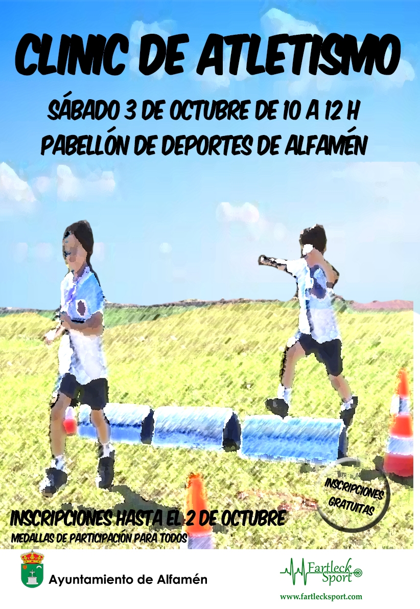 CLINIC DE ATLETISMO FARTLECK SPORT - Inscríbete