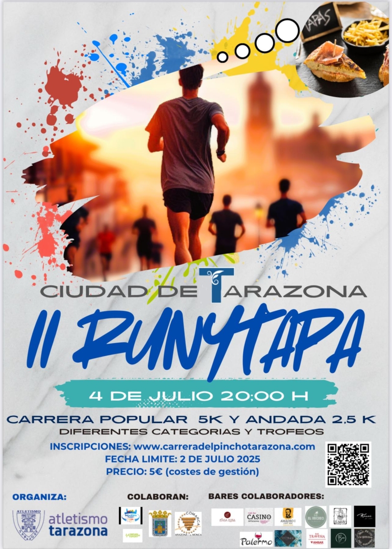 II RUN Y TAPA CIUDAD DE TARAZONA 2025 - Inscríbete