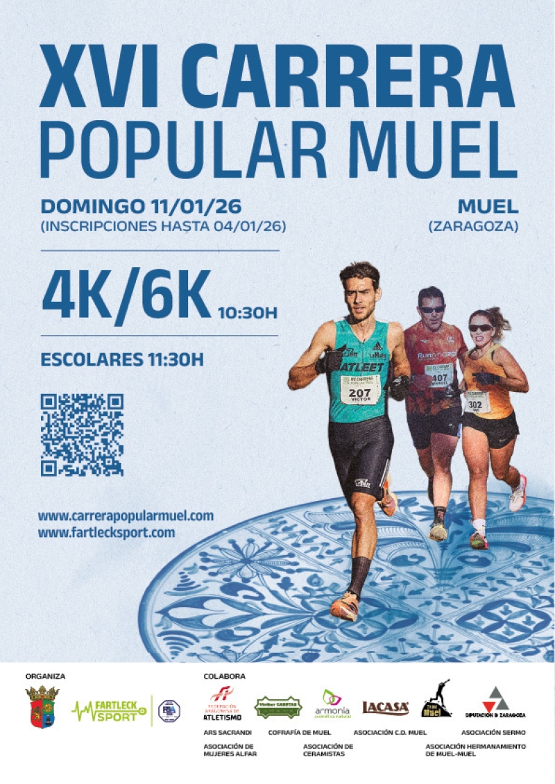 XVI CARRERA POPULAR MUEL 2026 - Inscríbete