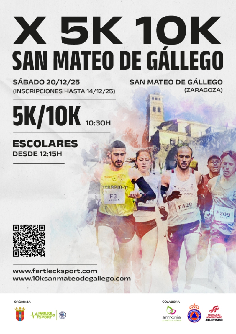 X 5K 10K SAN MATEO DE GÁLLEGO - Inscríbete