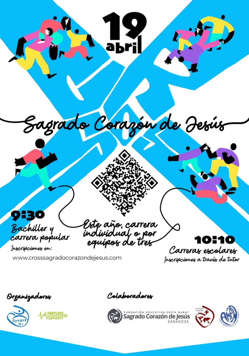 X CROSS COLEGIO SAGRADO CORAZÓN DE JESÚS 2026 - Inscríbete