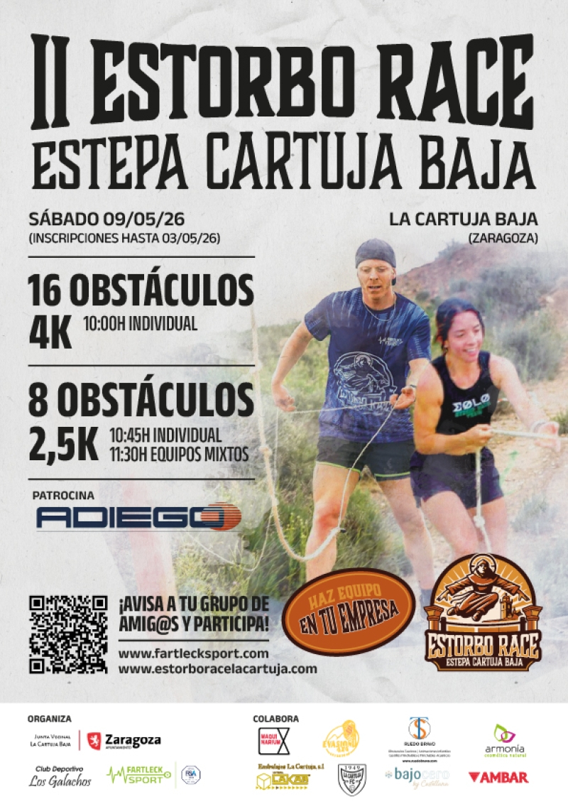 II ESTORBO RACE ESTEPA CARTUJA BAJA 2026 - Inscríbete