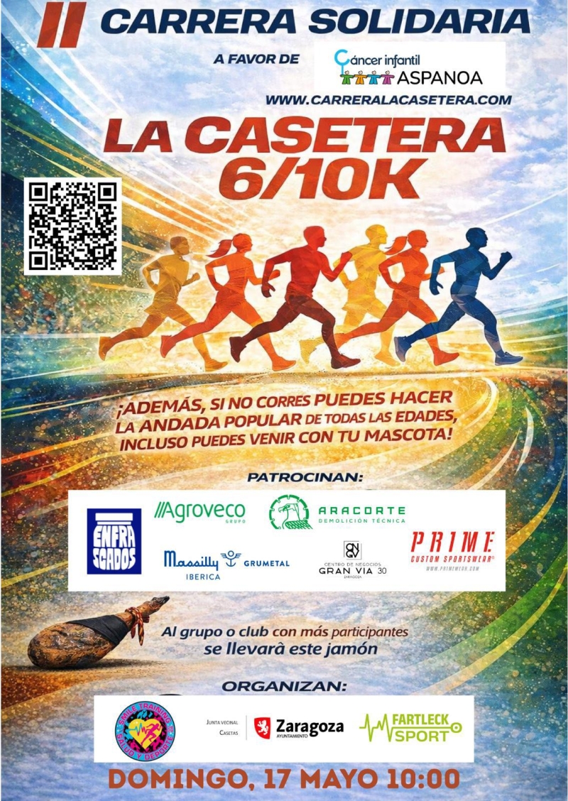 II CARRERA SOLIDARIA LA CASETERA 2026 - Zur Anmeldung