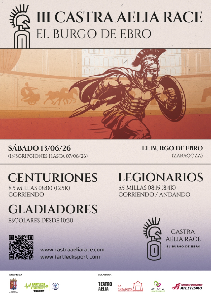 CASTRA AELIA RACE EL BURGO DE EBRO 2026 - Inscríbete