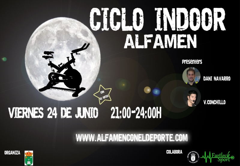 MARATON NOCTURNO CICLO INDOOR ALFAMEN - Inscríbete