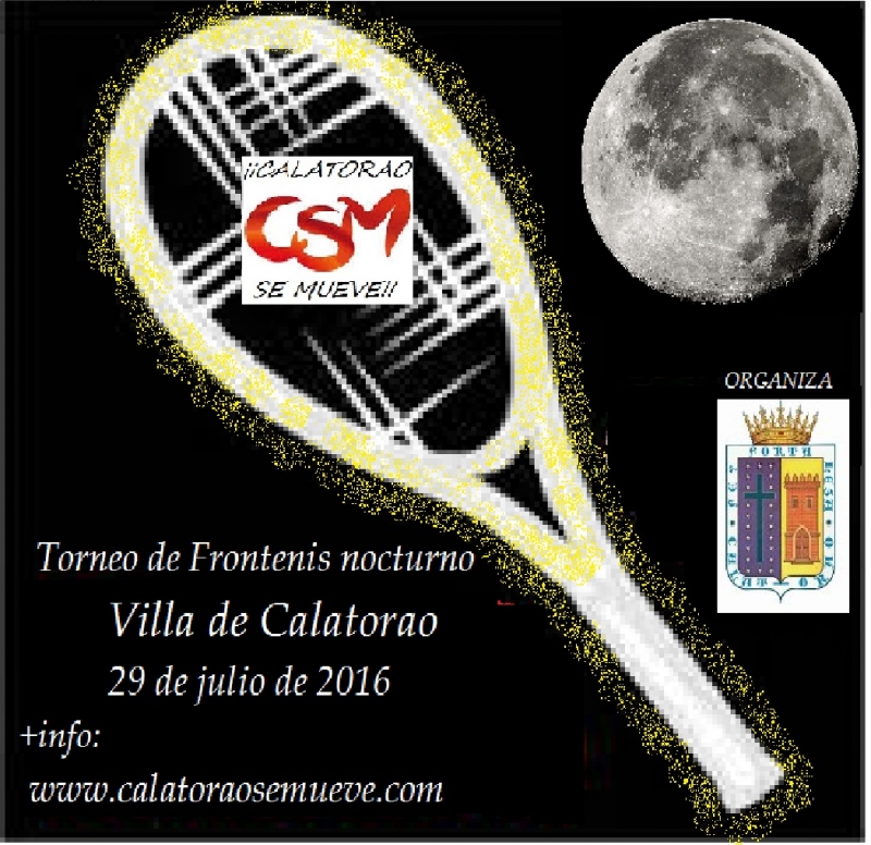 TORNEO FRONTENIS NOCTURNO CALATORAO - Inscríbete