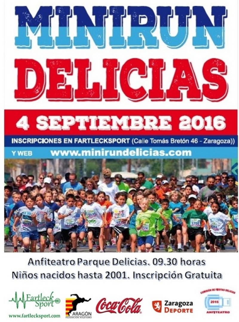 MINIRUN FIESTAS DELICIAS - Inscríbete