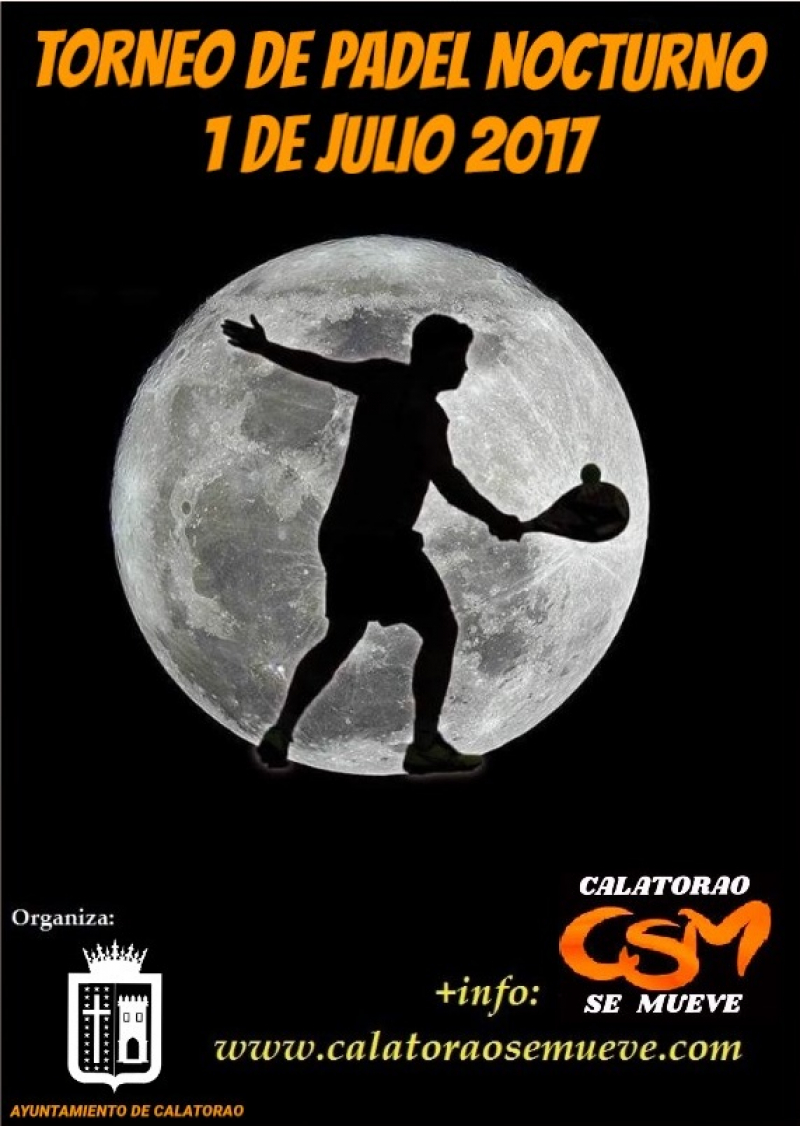 TORNEO PADEL NOCTURNO VILLA DE CALATORAO  - Inscris-toi