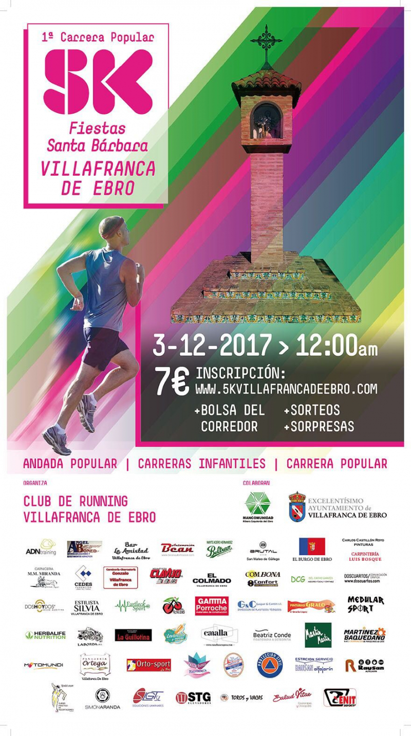 5K VILLAFRANCA DE EBRO - Inscríbete