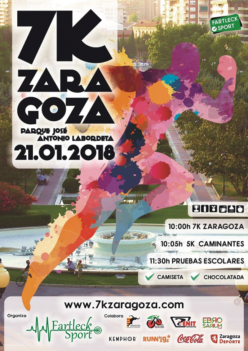 7K ZARAGOZA 2018 - Inscreva-se