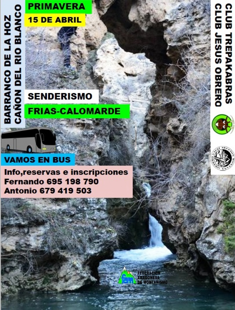 TRAVESÍA FRÍAS - CALOMARDE 2018 - Register