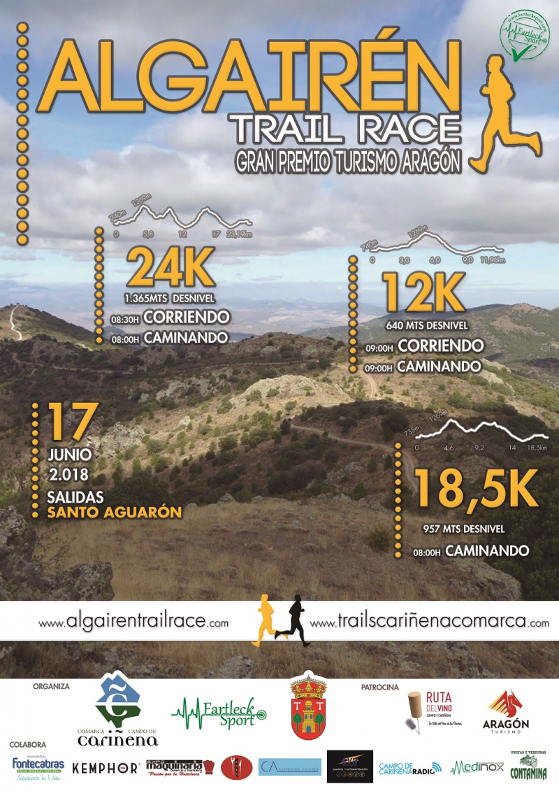 ALGAIREN TRAIL RACE  2018  - Inscríbete