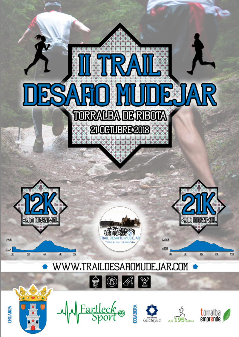 TRAIL DESAFÍO MUDEJAR, TORRALBA DE RIBOTA. 2018 - Inscríbete