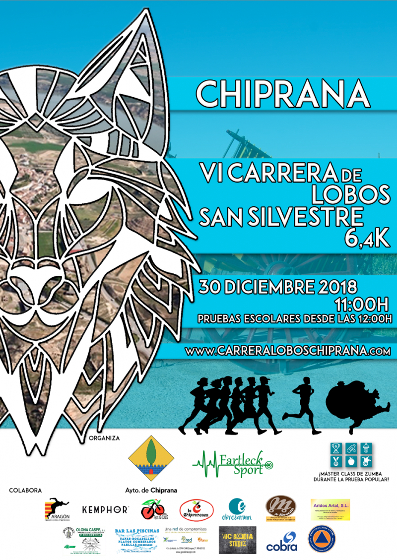 VI CARRERA LOBOS CHIPRANA 2018 - Inscríbete