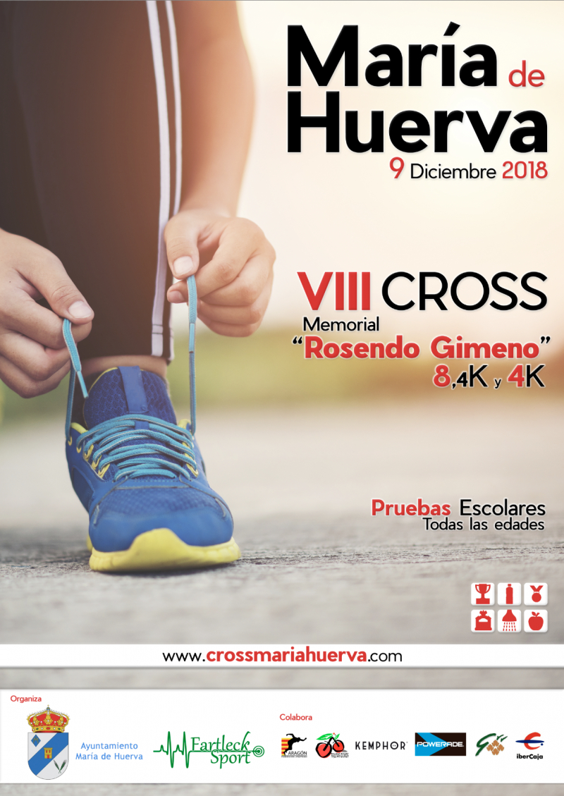 VIII CROSS MEMORIAL ROSENDO GIMENO. MARÍA DE HUERVA - Register