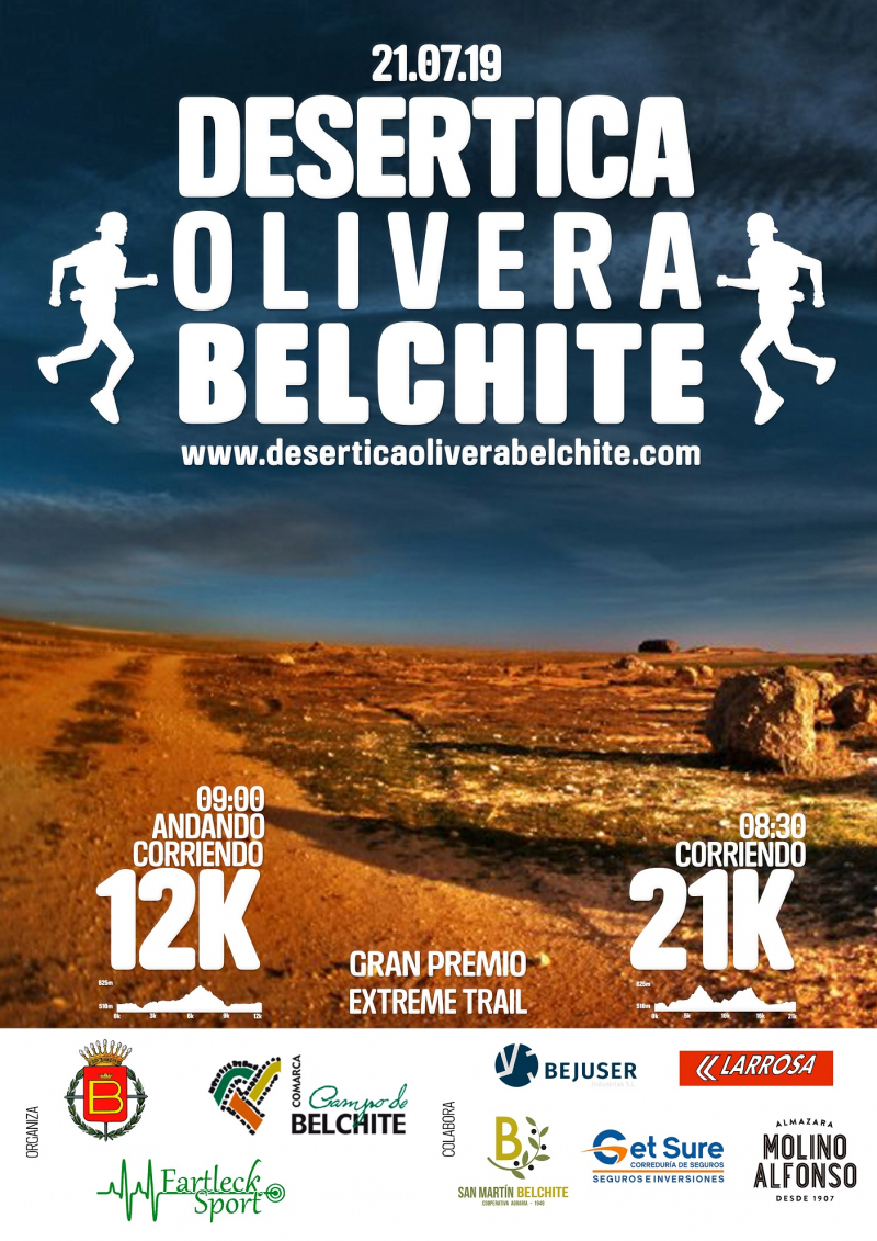 DESÉRTICA OLIVERA BELCHITE, GRAN PREMIO DEL ACEITE - Inscriu-te