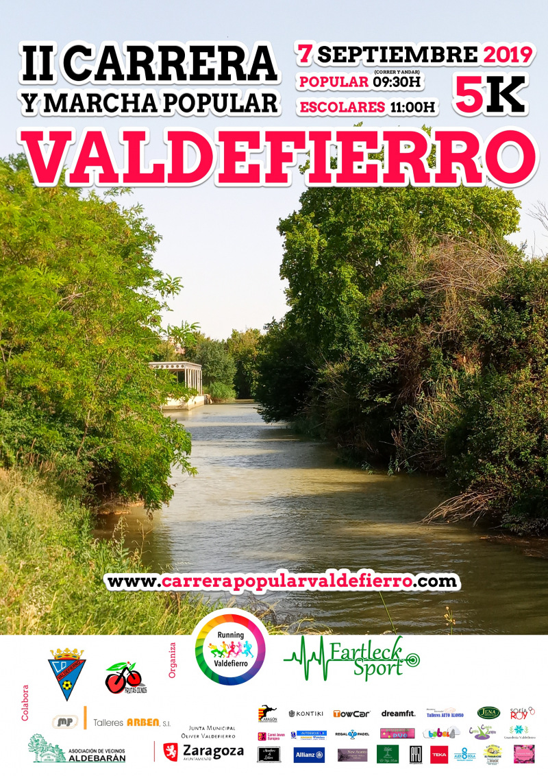 II CARRERA Y MARCHA POPULAR VALDEFIERRO - Inscríbete