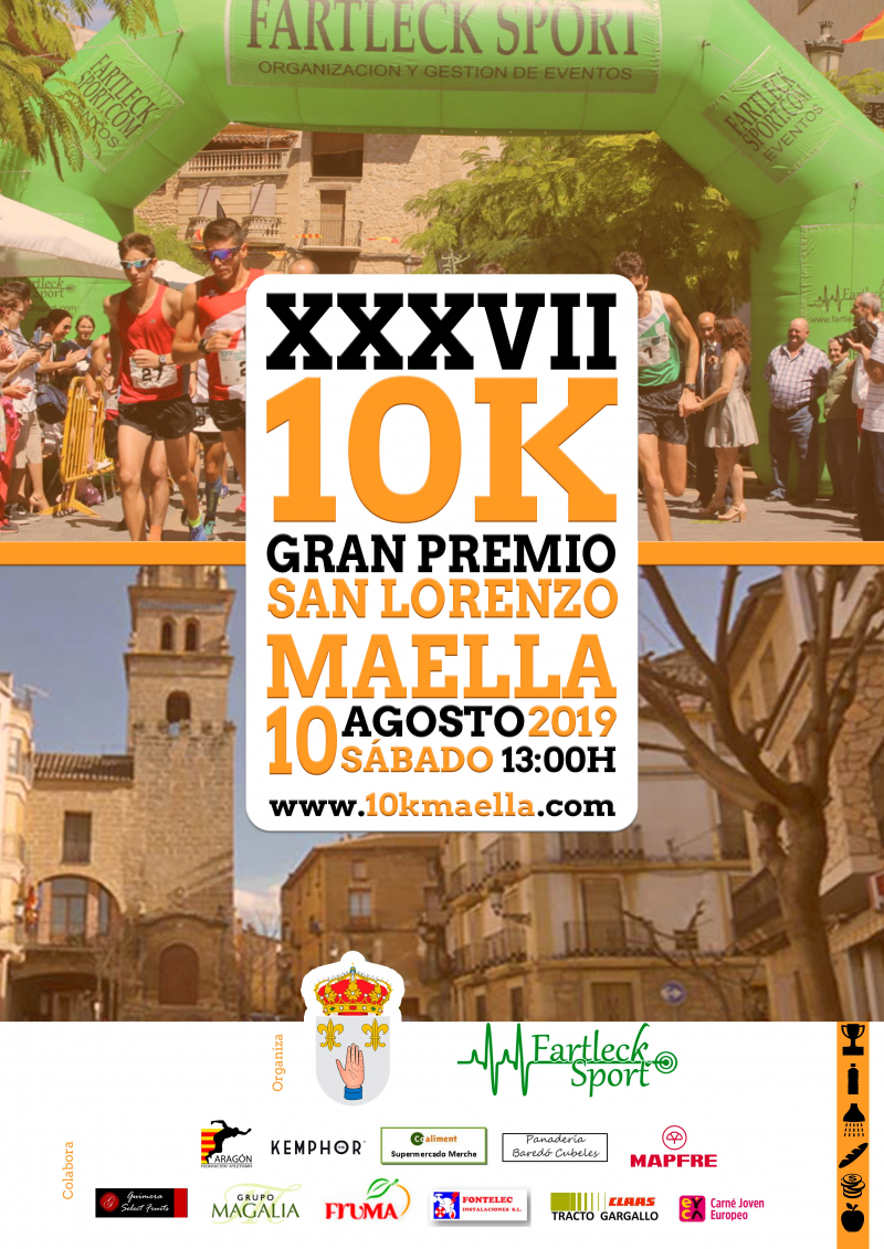 XXXVII GRAN PREMIO MAELLA 10K   - Inscríbete