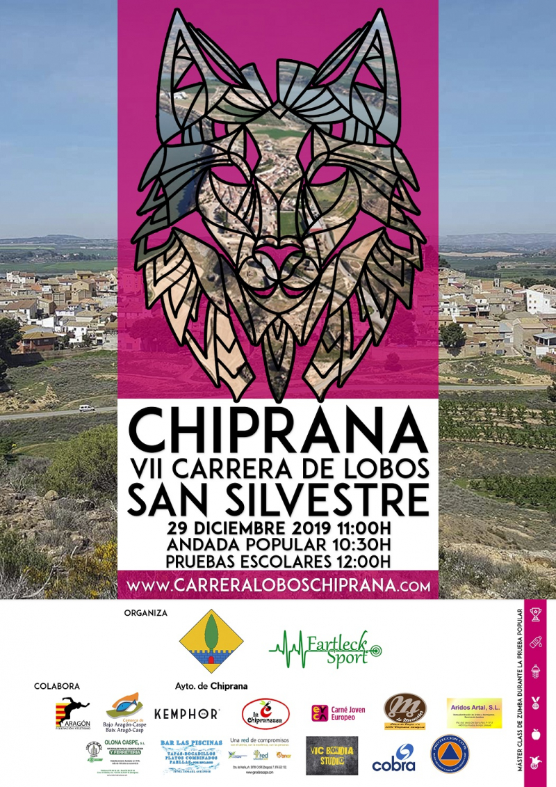 VII CARRERA LOBOS CHIPRANA 2019  - Inscríbete