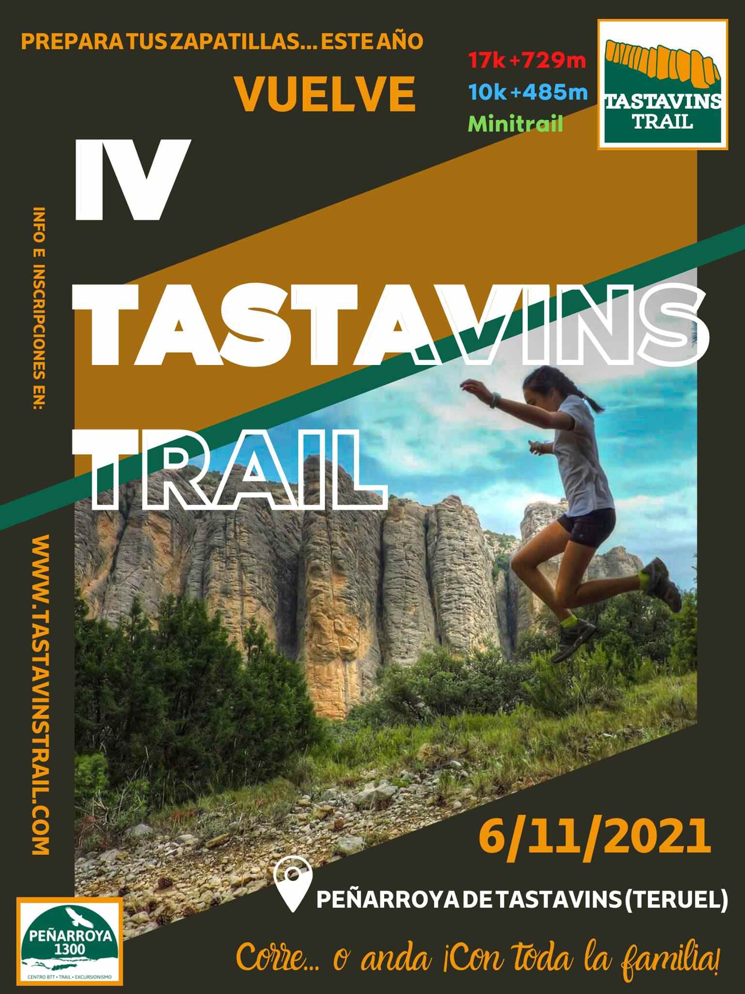 IV TASTAVINS TRAIL 2021 - Inscríbete