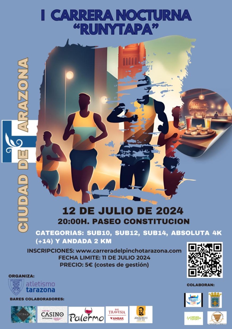 RUN Y TAPA CIUDAD DE TARAZONA - Inscríbete RUN Y TAPA CIUDAD DE TARAZONA - Inscríbete