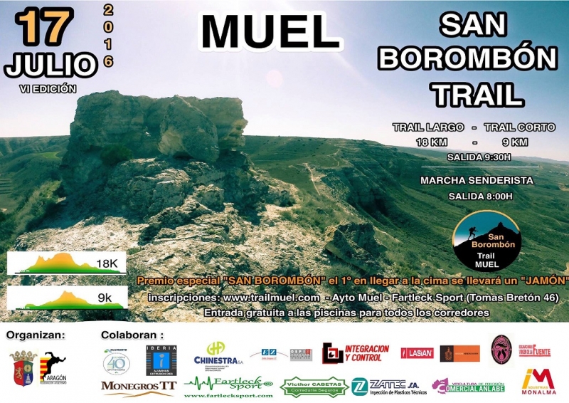 VI TRAIL MUEL. CABEZO DE SAN BOROMBÓN - Inscríbete VI TRAIL MUEL. CABEZO DE SAN BOROMBÓN - Inscríbete