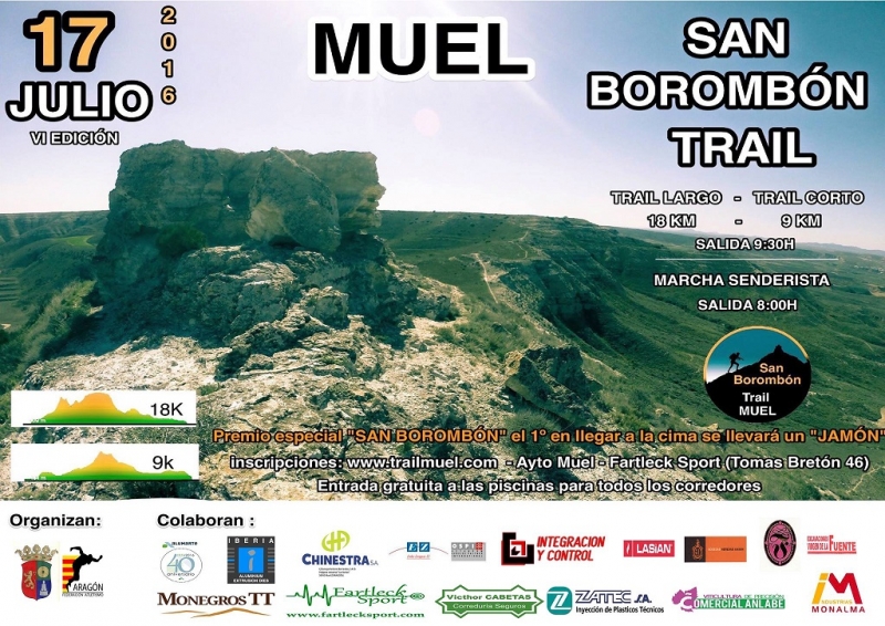 VI TRAIL MUEL. CABEZO DE SAN BOROMBÓN - Inscríbete