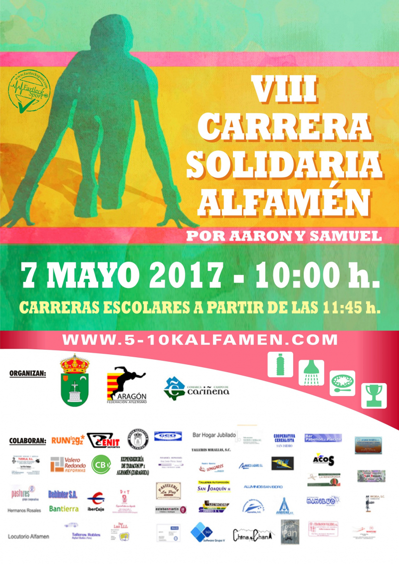 VIII 5K 10K CARRERA SOLIDARIA ALFAMEN - Inscríbete VIII 5K 10K CARRERA SOLIDARIA ALFAMEN - Inscríbete