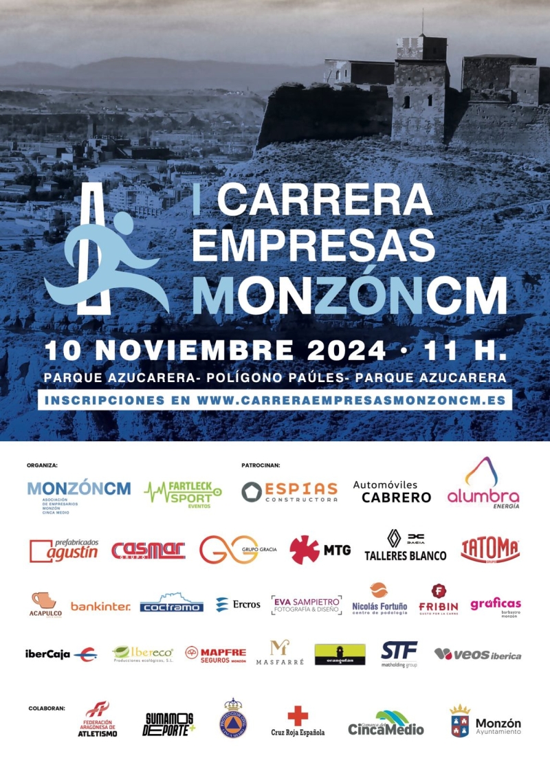 Listado de participantes - I CARRERA EMPRESAS MONZÓN CM 2024 - FARTLECK  SPORT EVENTOS
