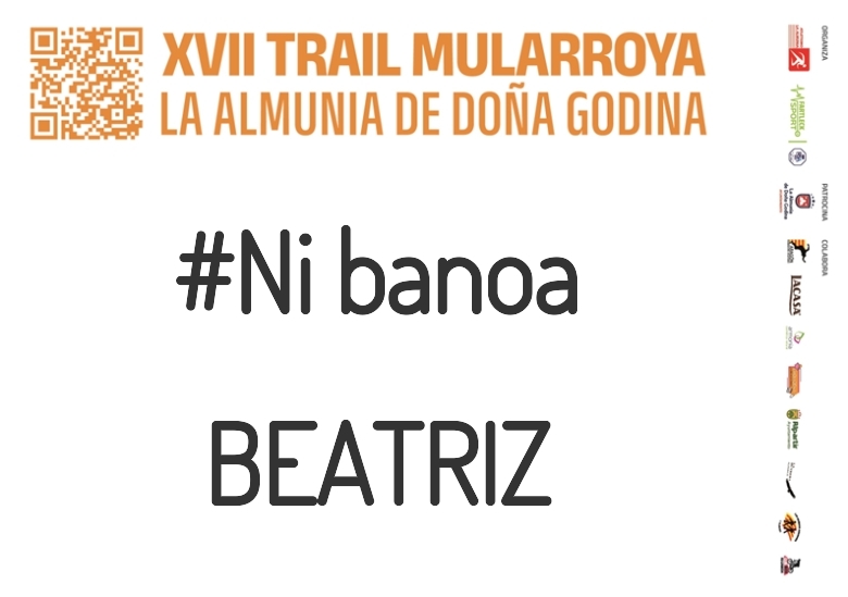 #YoVoy - BEATRIZ (XVII TRAIL MULARROYA 2023)
